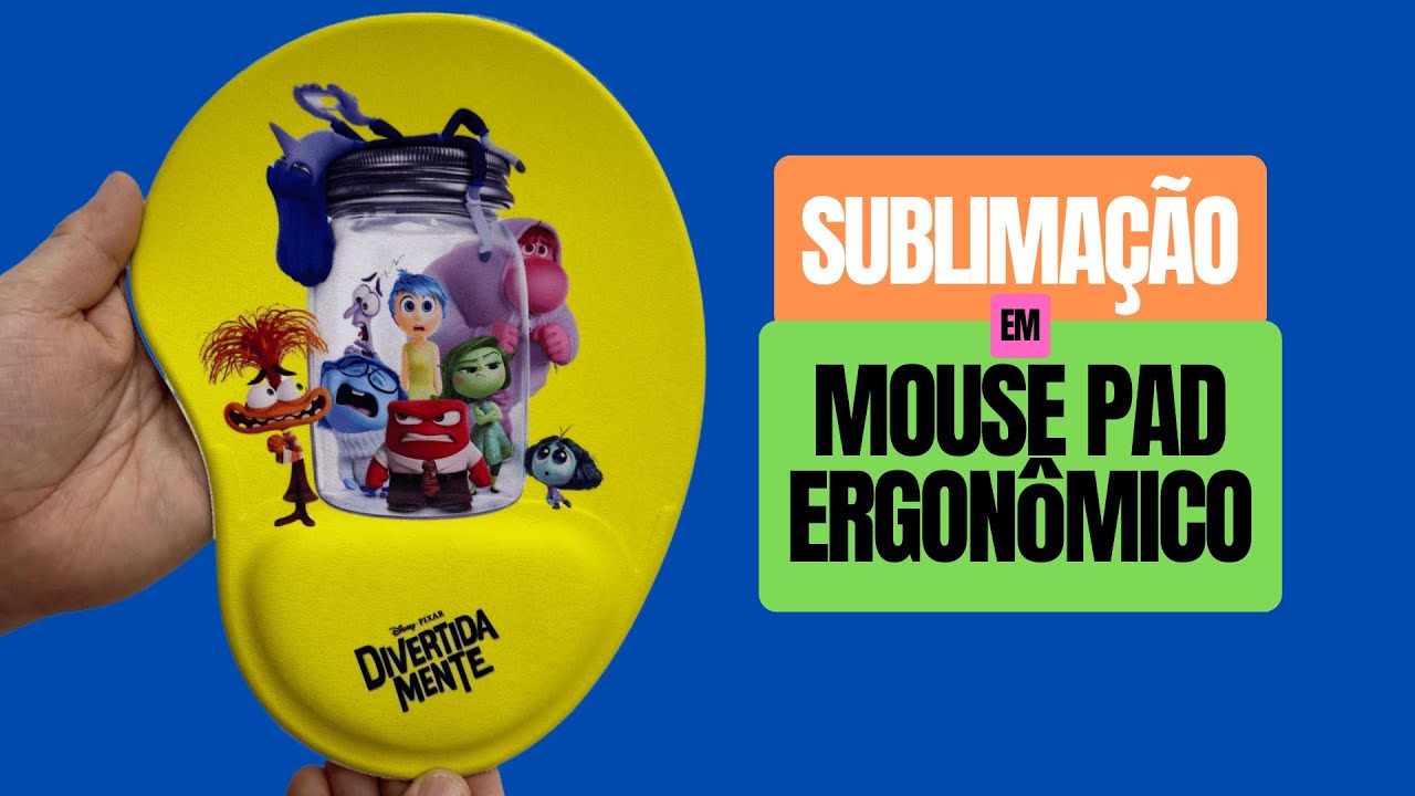 COMO SUBLIMAR Mouse Pad Ergonômico SEM ERRO!  – Passo a Passo e DICAS
