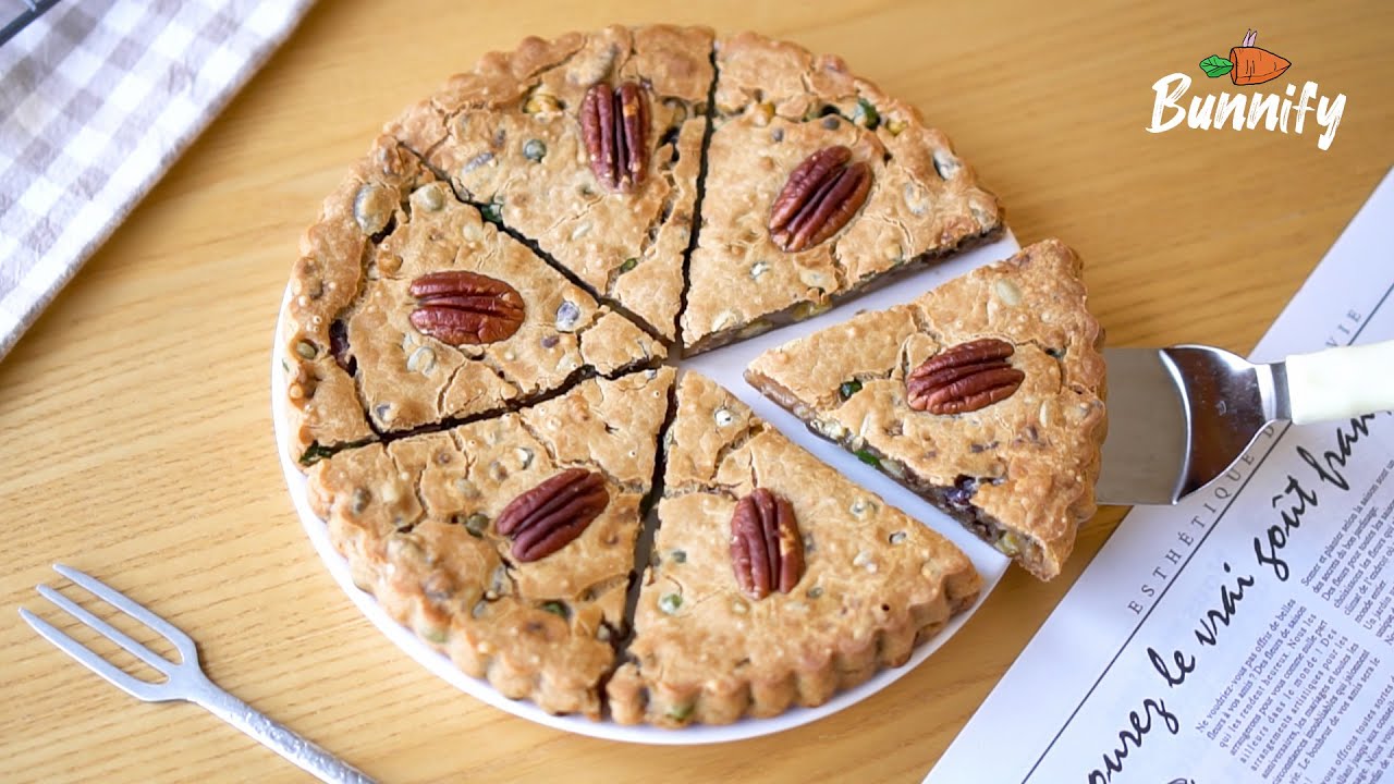 선물용으로 좋은 겉바속쫀 찹쌀파이 Glutinous Rice Pie | 버니파이Bunnify