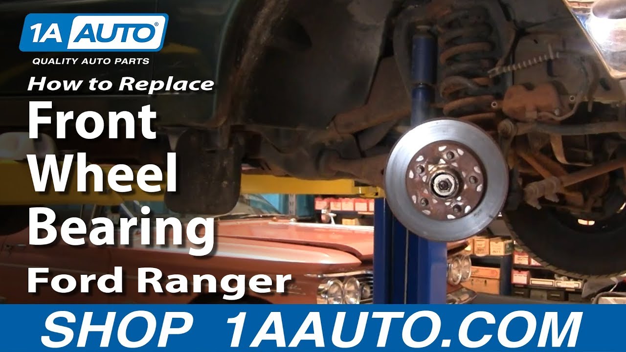 Как заменить передний ступичный подшипник Ford Ranger 2WD 95-11 [ЧАСТЬ 2]