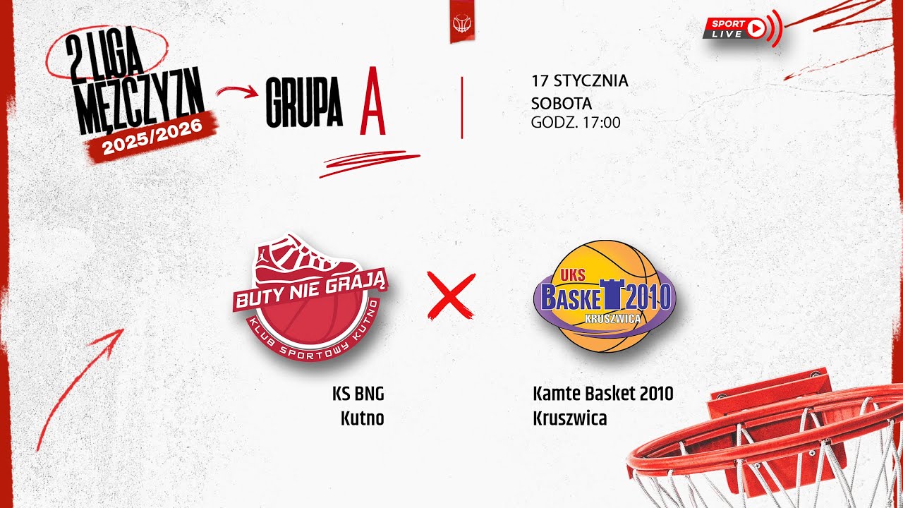 KS BNG Kutno - Kamte Basket 2010 Kruszwica (2 LM)