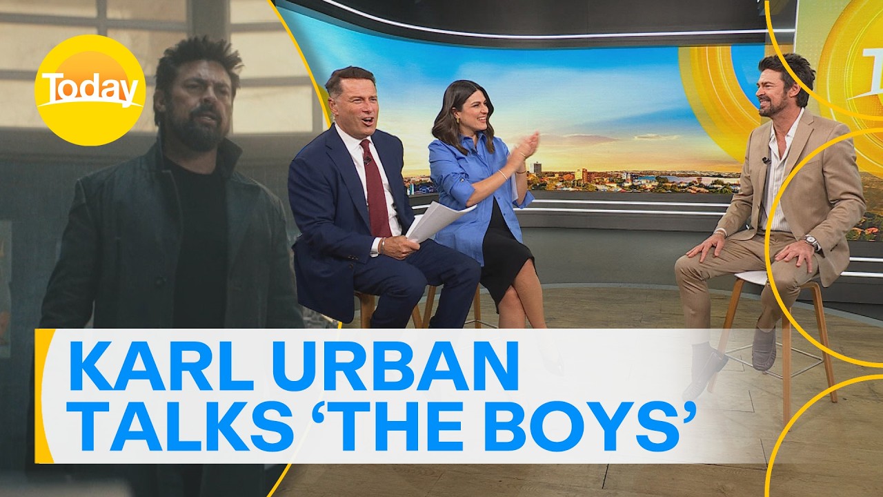 Kiwi star Karl Urban chats about final season of fan-favourite The Boys | Today Show Australia