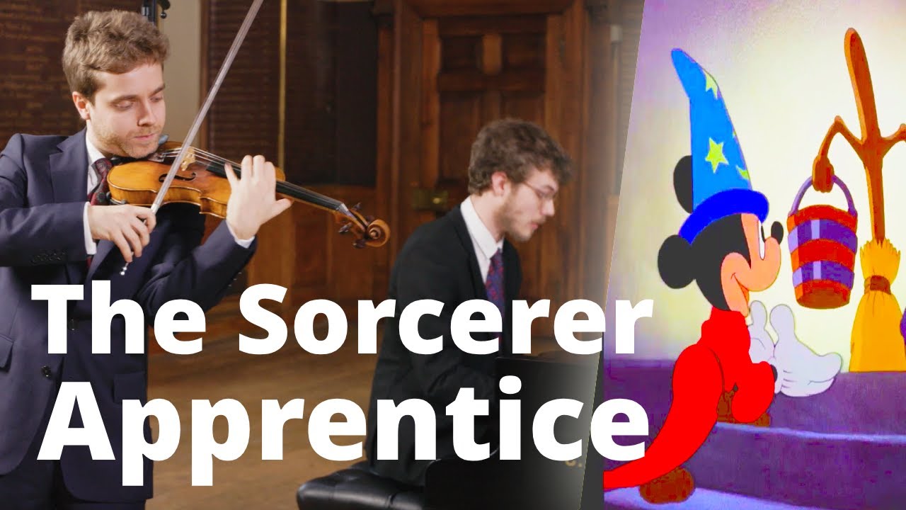 Emmanuel Coppey plays his arrangement of The Sorcerer Apprentice (Dukas) with Arthur Hinnewinkel