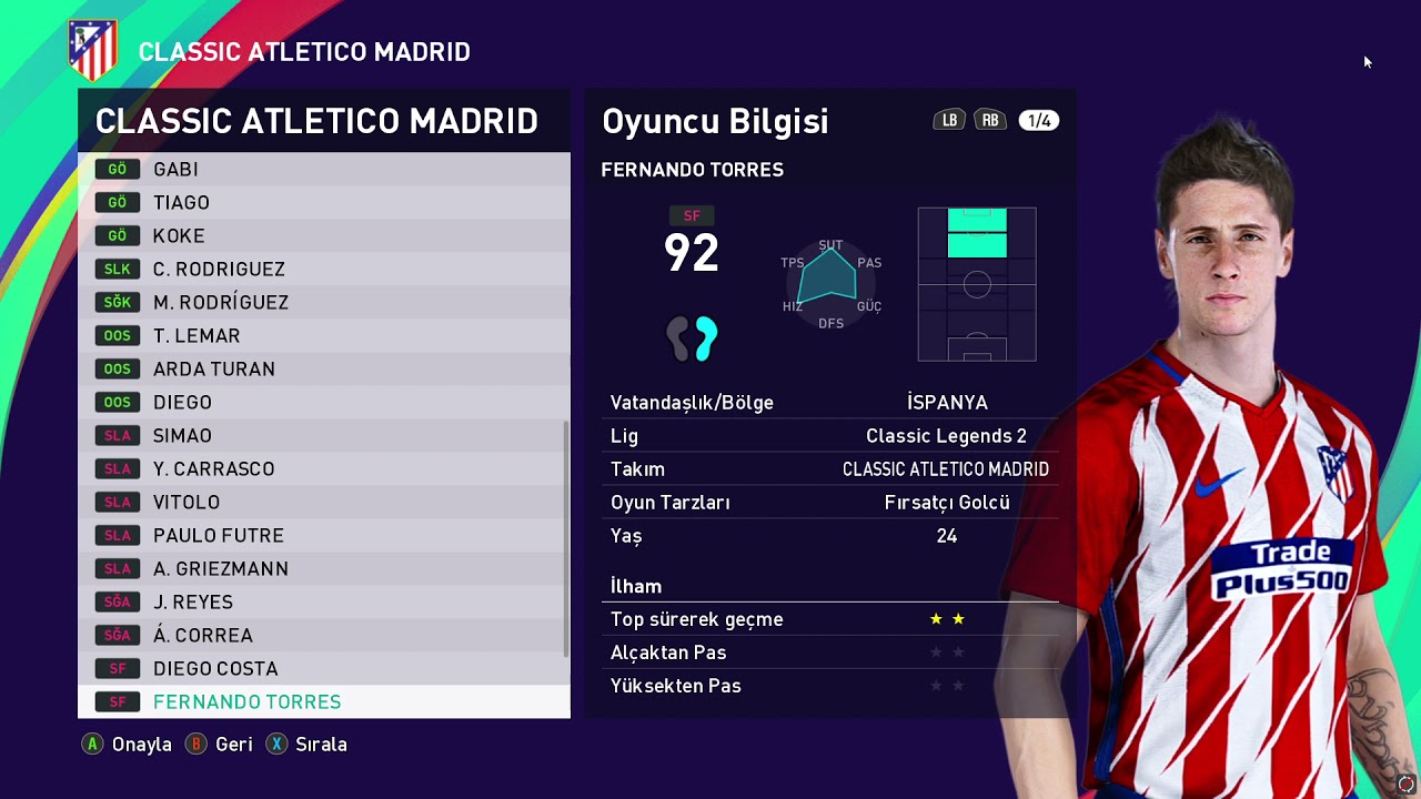 PES 2021 - Classic Atletico Madrid