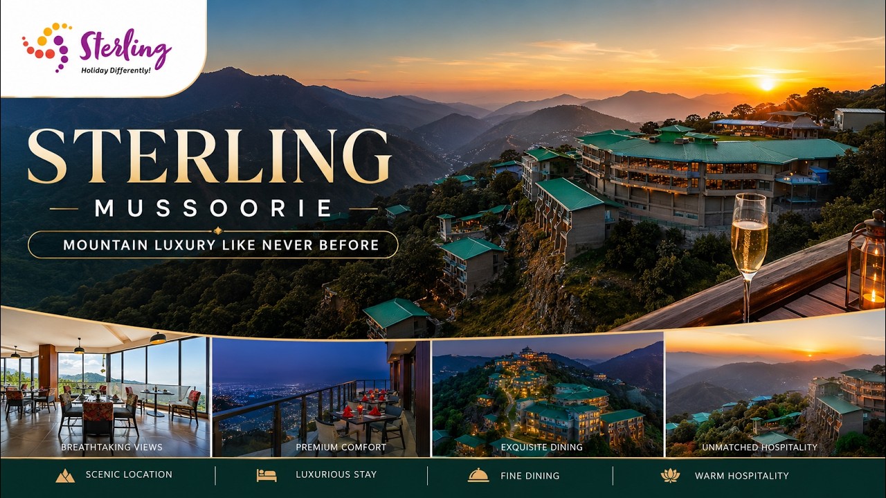 Sterling Mussoorie | Best Luxury Resort in Mussoorie | Complete Resort Tour, Room View & Activities