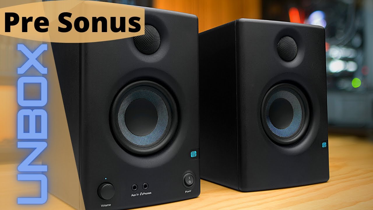 PreSonus ERIS E3.5 Studio Monitors & AudioBox USB 96 | Unbox & Setup🔊