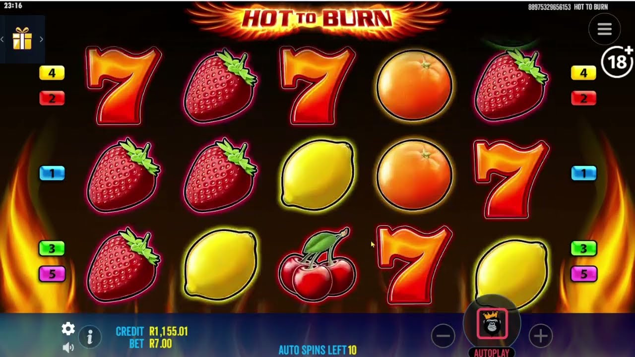 HOT TO BURN LEKKER WIN!! 