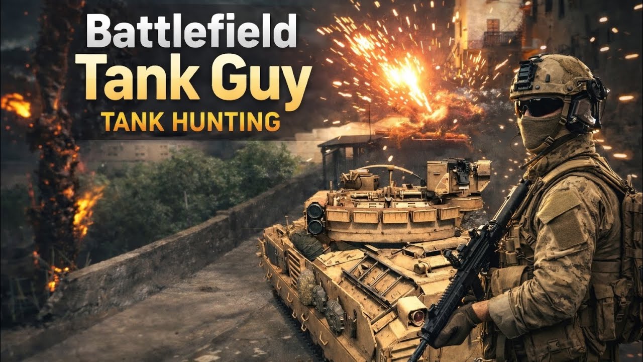 Tank Hunting in the Streets | Battlefield Tank Guy 