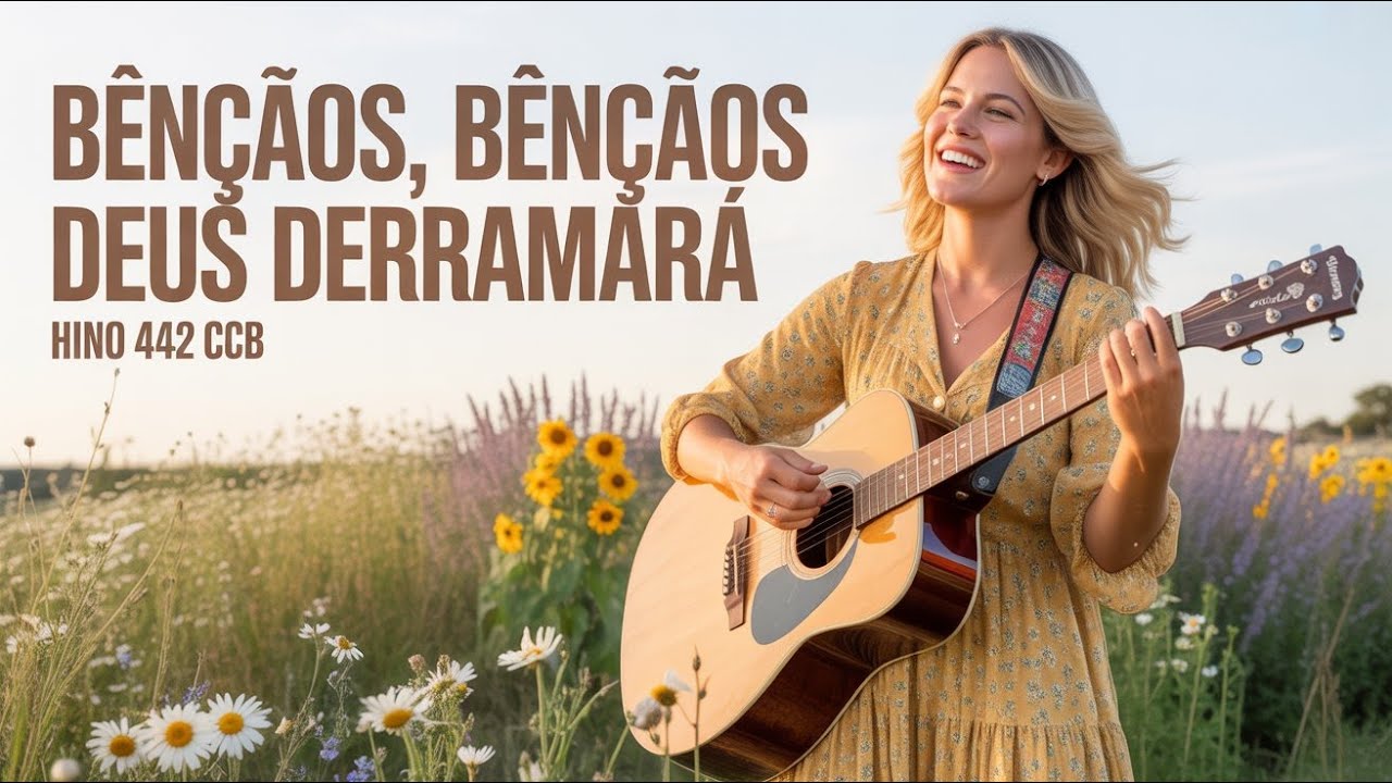 BÊNÇÃOS, BÊNÇÃOS DEUS DERRAMARÁ | HINO 442 CCB | SERTANEJO