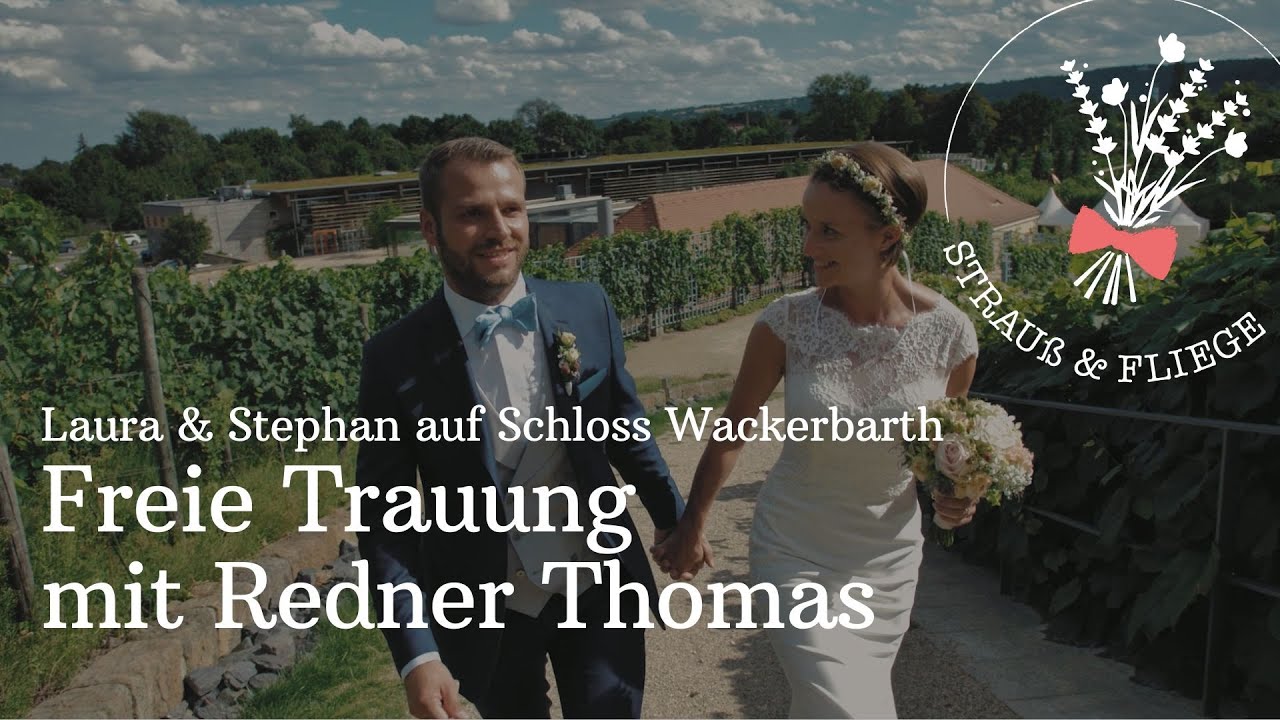 Freie Trauung mit Redner Thomas Brenner auf Schloss Wackerbarth in Radebeul.