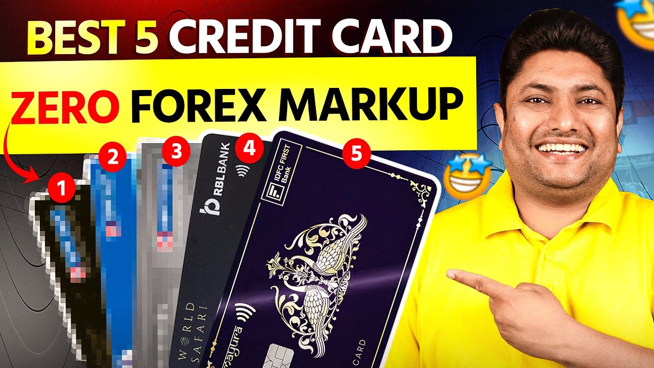 Top 5 Credit Cards for Travel & Rewards in India 2025 | Zero Forex Fee | Best Lifetime Free Cards