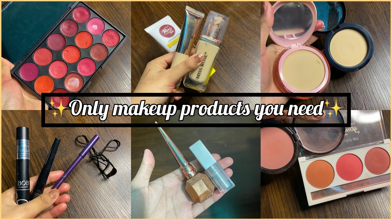 ✨Only makeup products that you need👌🏻✨ Basic makeup for beginners ♥️ Links in description👍🏻