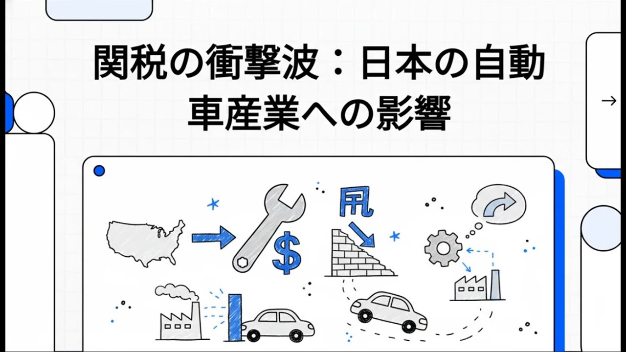 トランプ関税が日本の自動車産業に突きつけた現実～ゴールドマン試算を起点に、製造業の論点と打ち手を整理する～