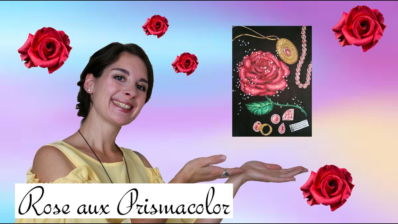[Tutoriel] Rose aux Prismacolor ☘