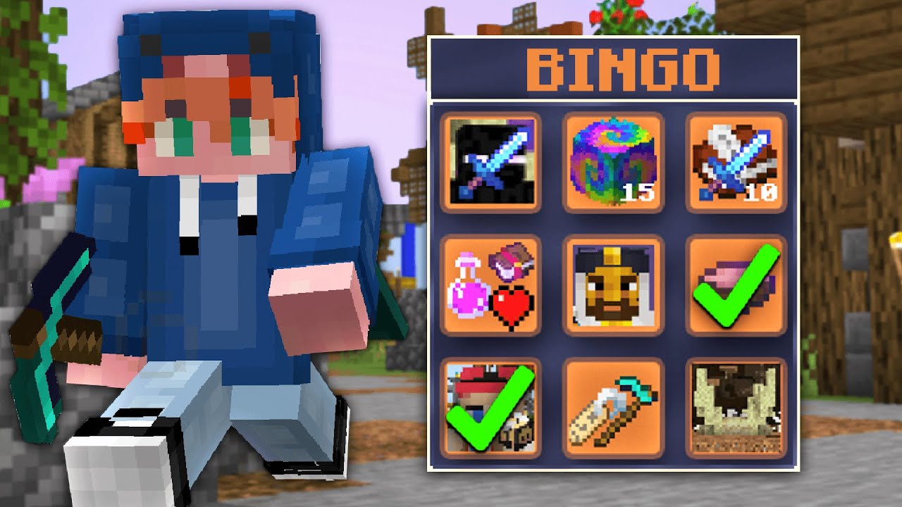 Я прошёл самый сложный челлендж Skyblock Bingo
