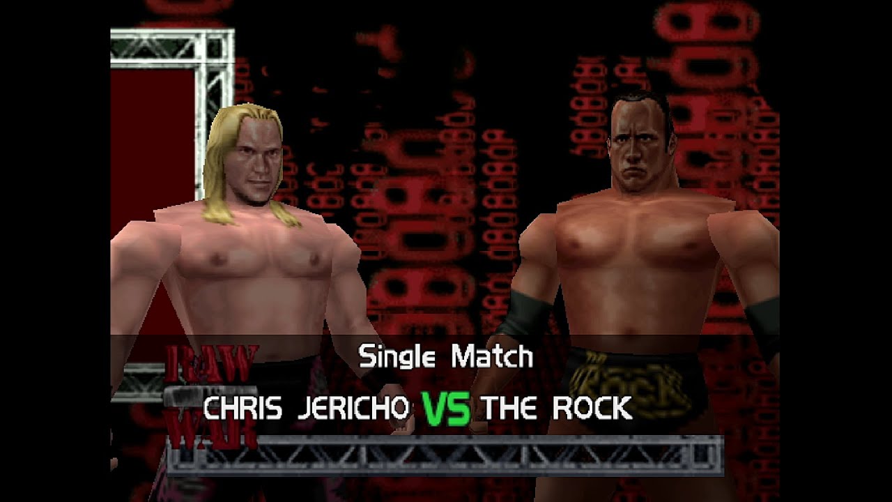 WWF No Mercy (N64) The Rock vs. Chris Jericho RAW IS WAR Greatest Matches of All Time (Recreation)