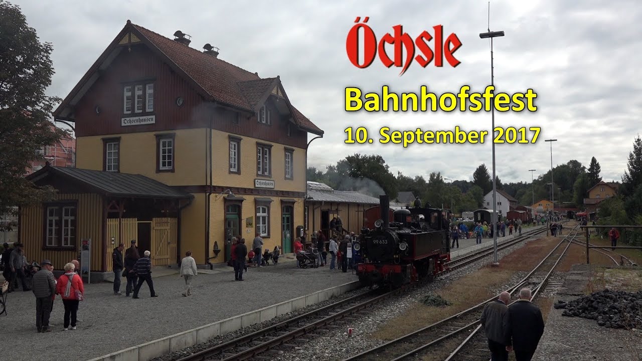 Bahnhofsfest Ochsenhausen 2017