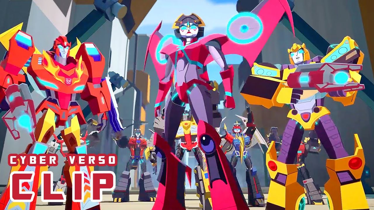 Defiéndete | Cyber verse Temporada 4 | Nuevo clip | Transformers en español