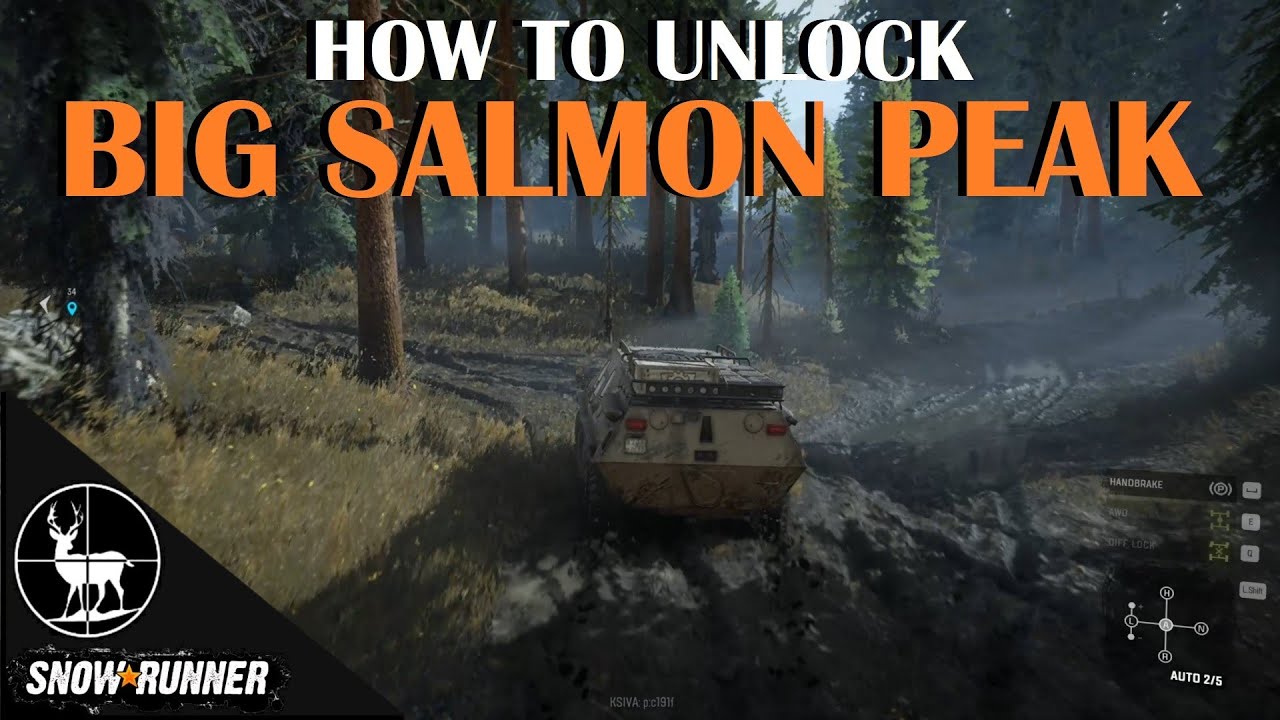 How To Unlock Big Salmon Peak (Yukon DLC) SnowRunner Gateway Location