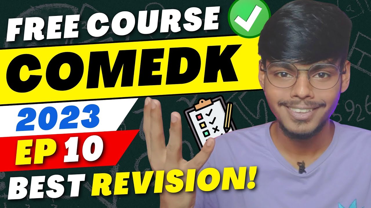 COMEDK 2023 Free Crash Course🔥| Score 140+ with Ninja Tricks | Comedk Strategy #comedk #comedk2023