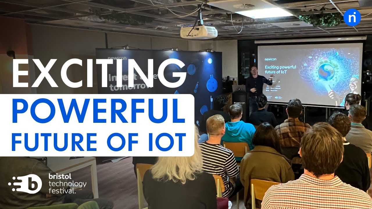 Exciting powerful future of IoT - Bristol Tech Festival 2022. Steve O'Brien
