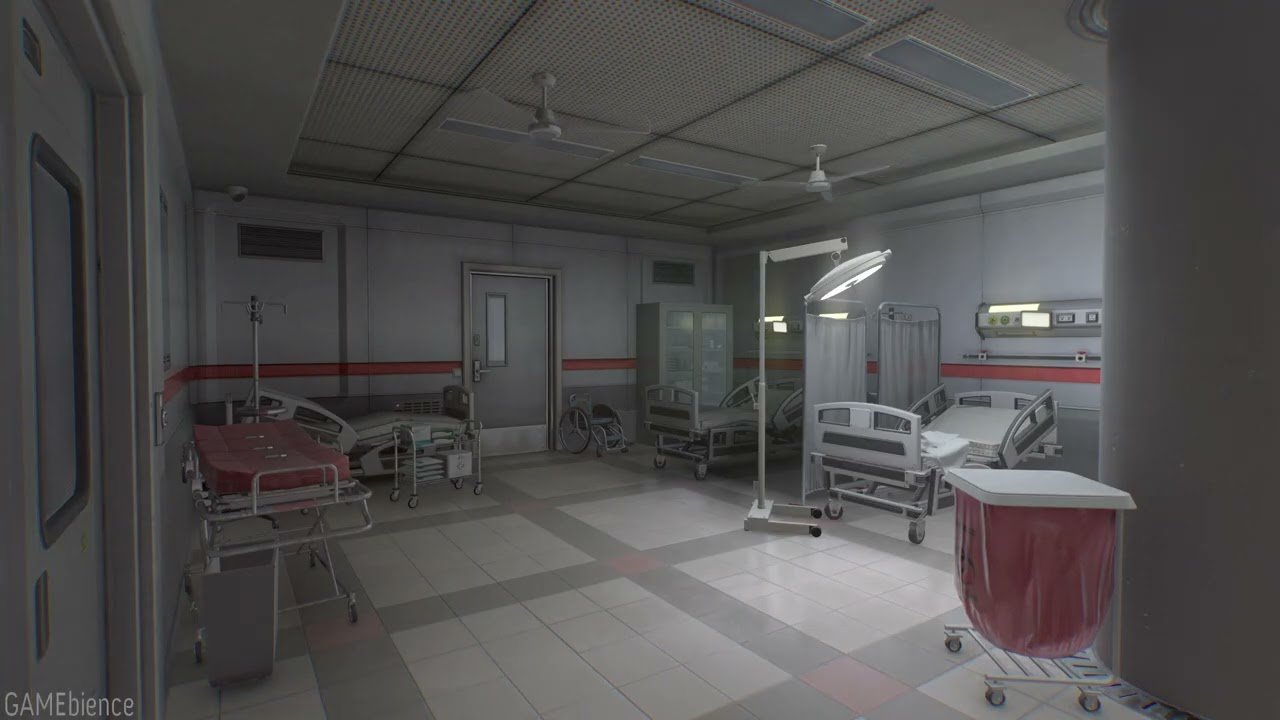 3 Hour - Dying Light: The Beast - Hospital Patient Room Ambience