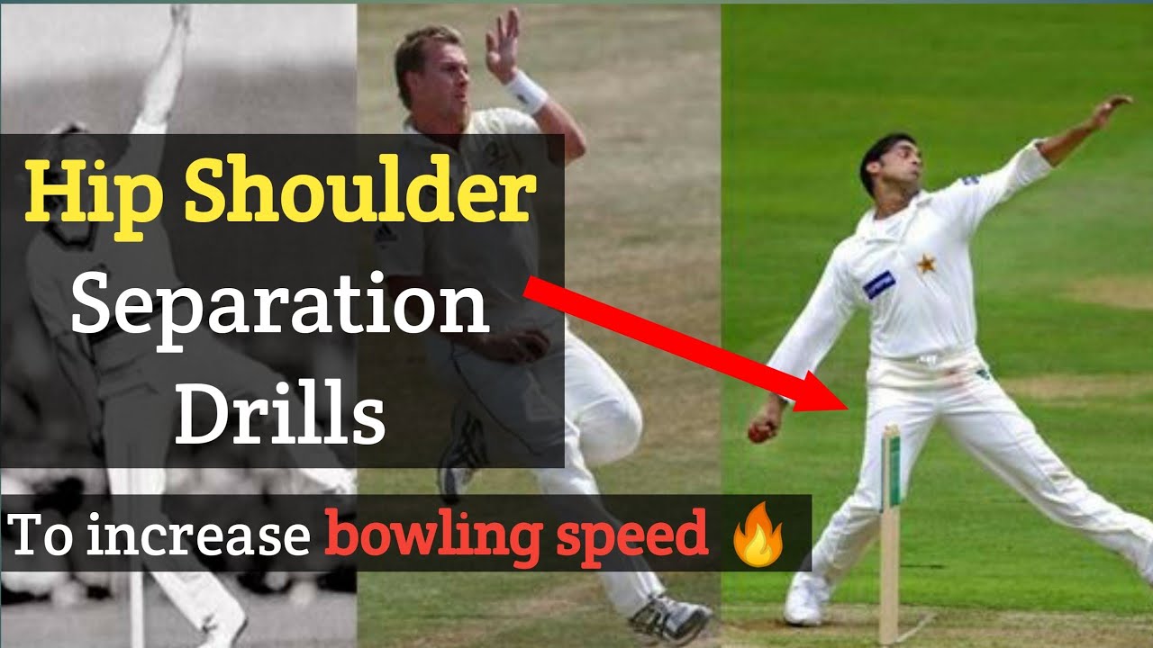 Hip Shoulder Separation Drills For Fast Bowlers| Fast bowling tips | Fast bowling drills at home