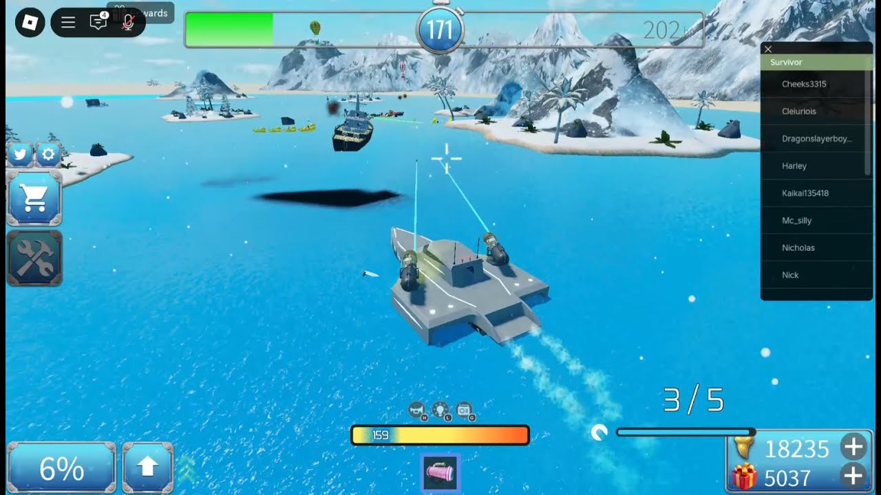 Unlocking the Artic Assault Boat (SharkBite 2 Holiday Update)