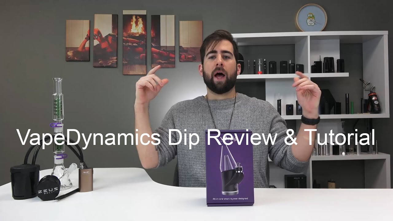 VapeDynamics Dip E-Rig Review & Tutorial
