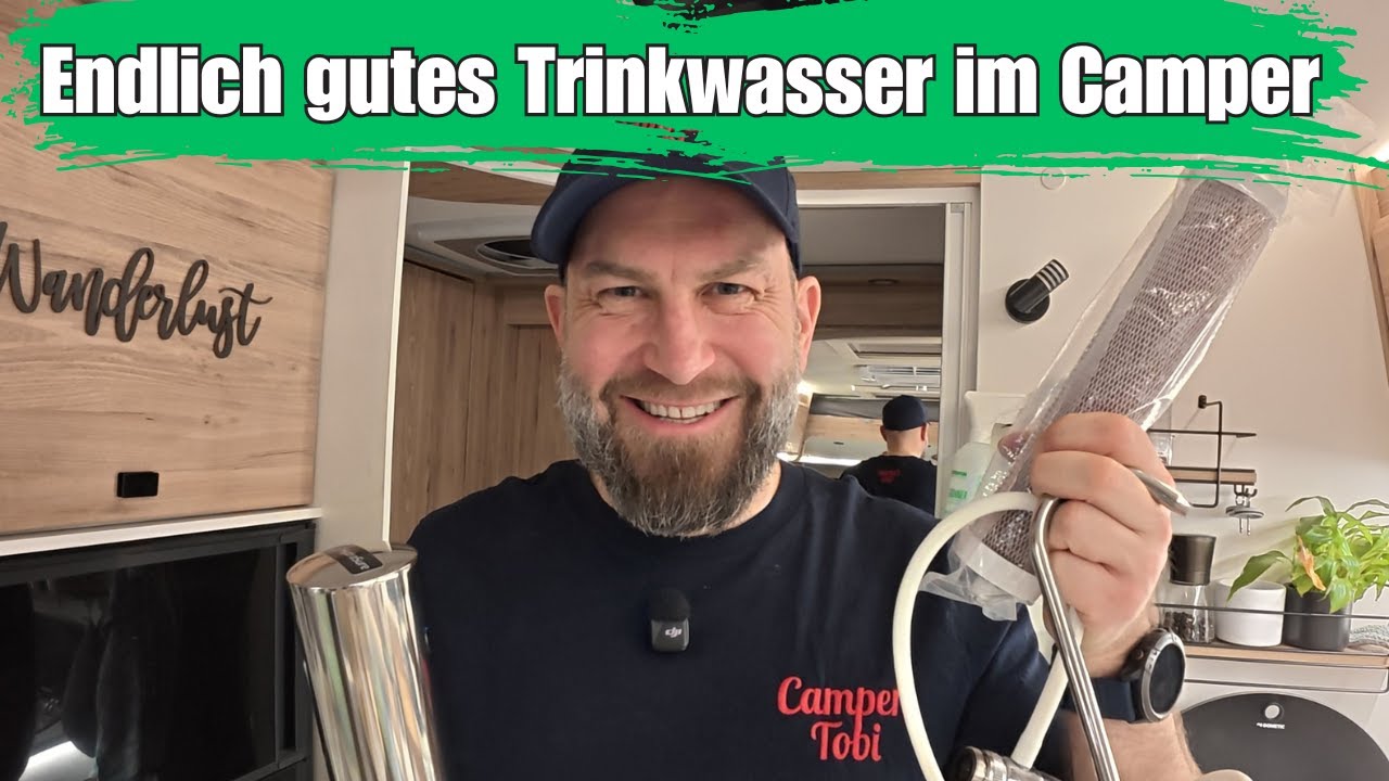 Hydrasure Nomad Pro–Sauberes Trinkwasser im Camper? Unser ehrlicher Test! #campertobi #wasserfilter