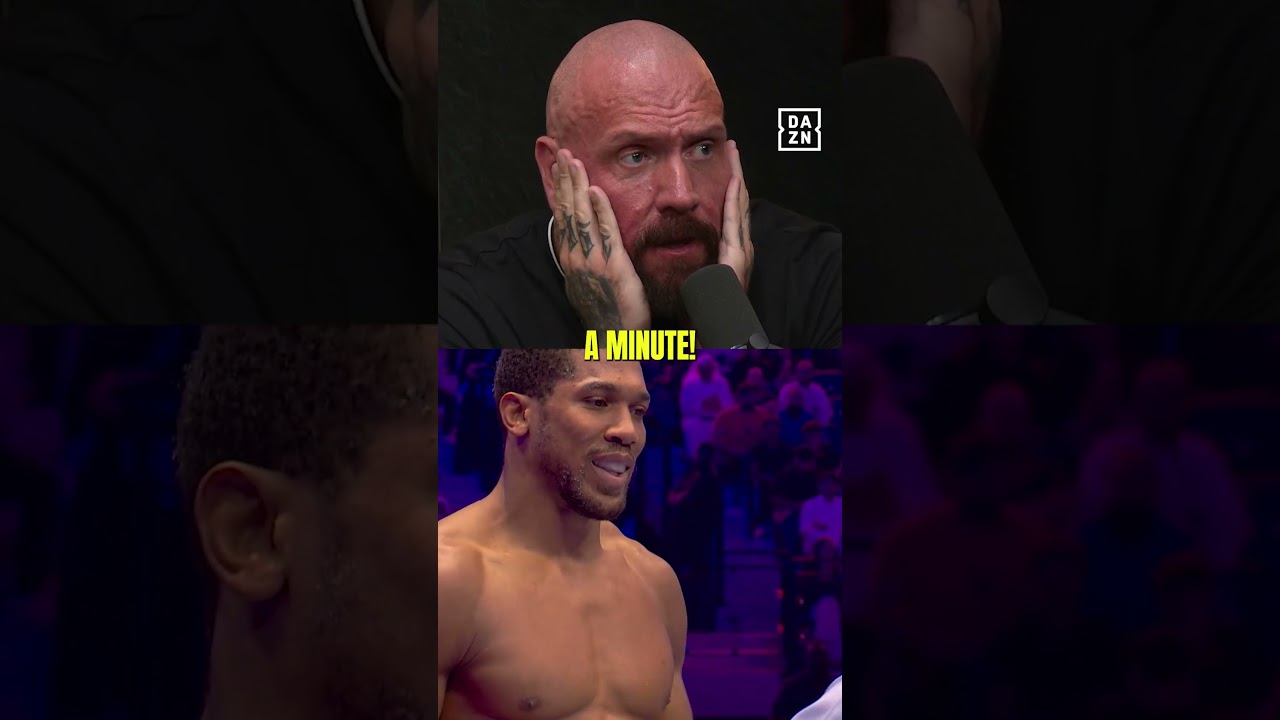 The Pain Game were in SHOCK after Anthony Joshua got dropped 😧