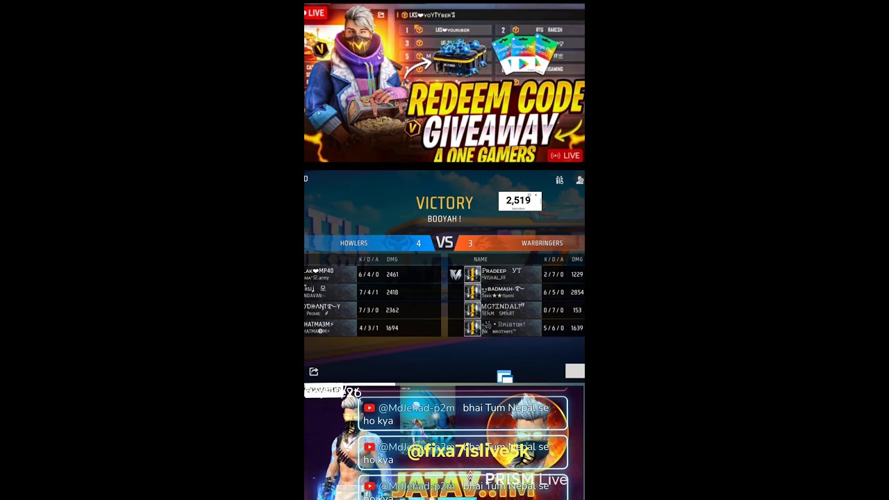 Live streaming of VISHALGAMER
