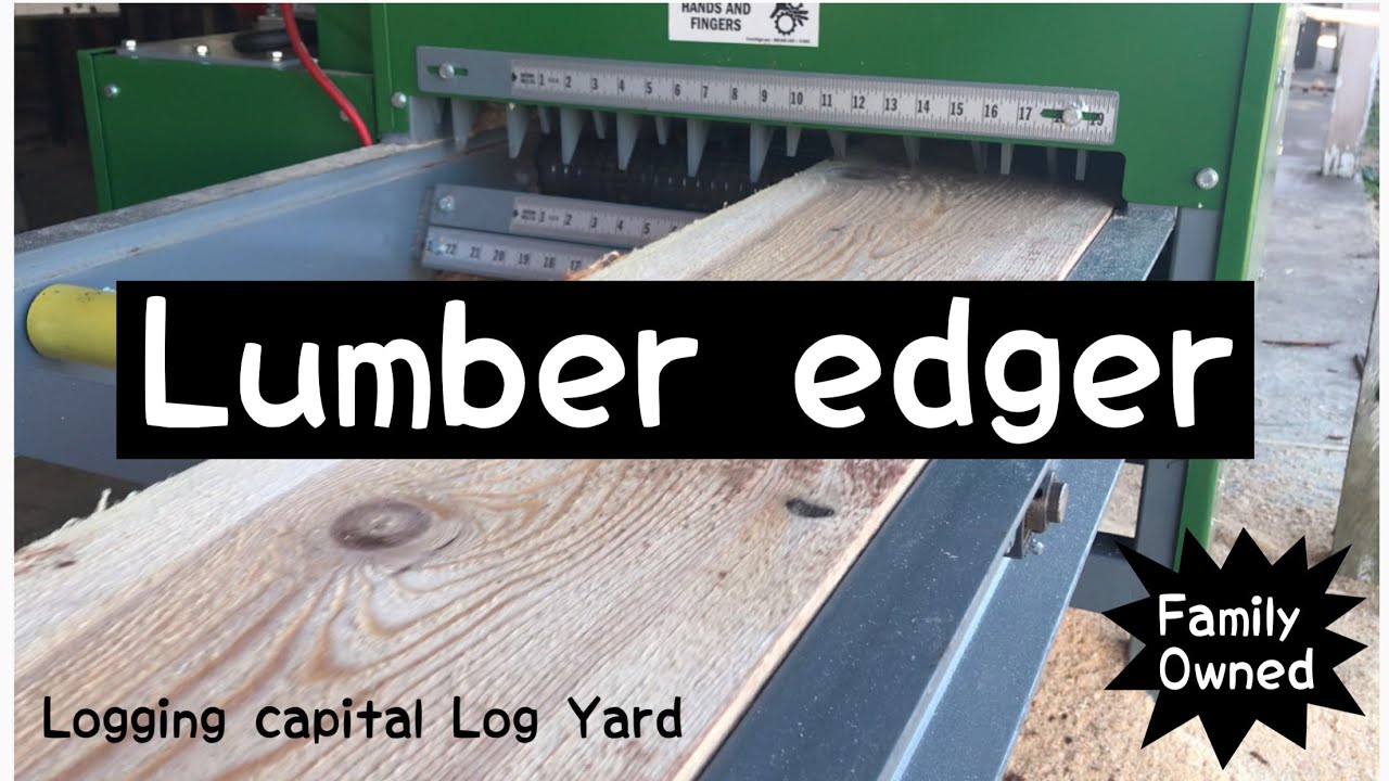 How to operate an edger