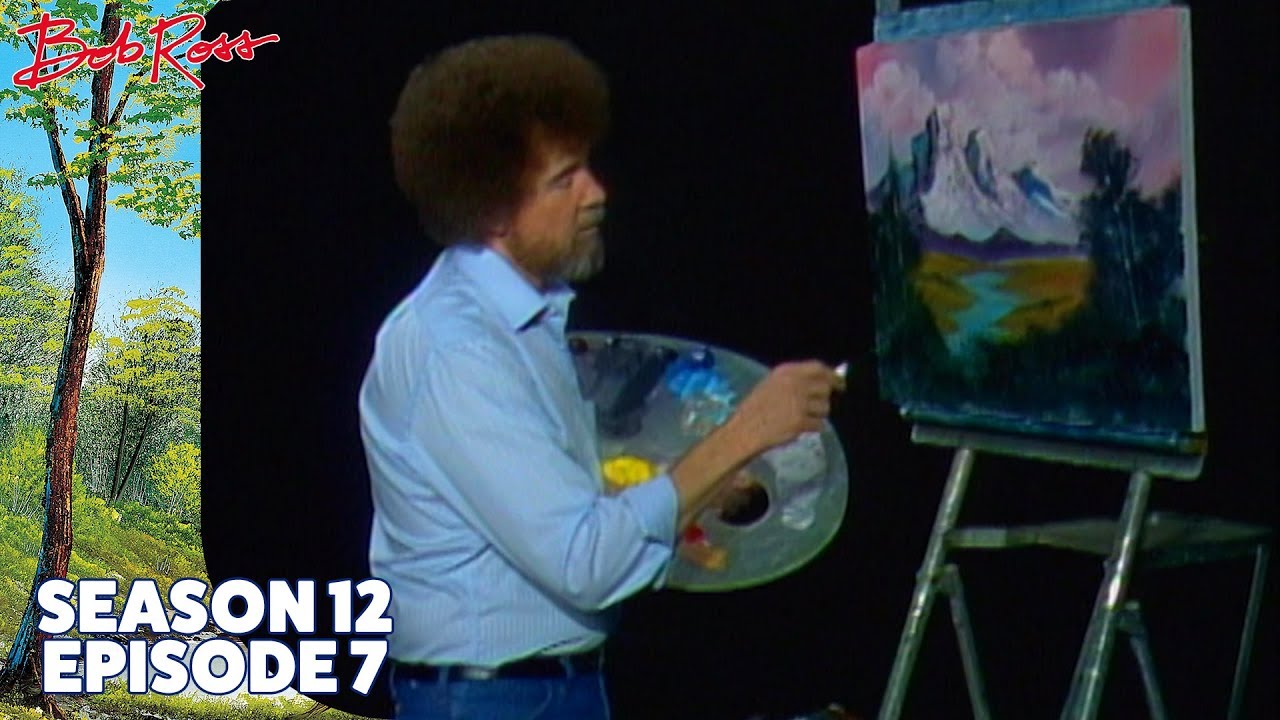 Bob Ross - Quiet Mountains River (Season 12 Episode 7)