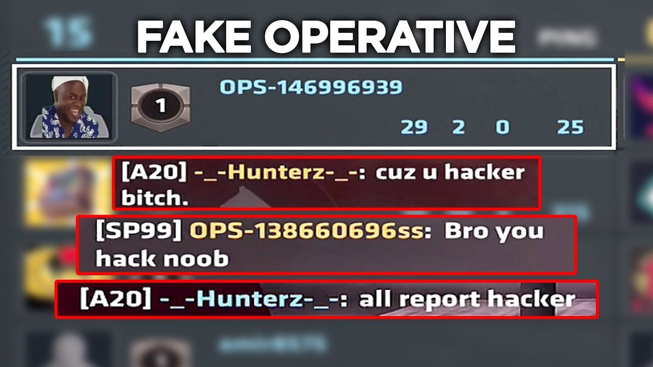 Operative Player Hacks in Critical Ops! C-OPS Trolling