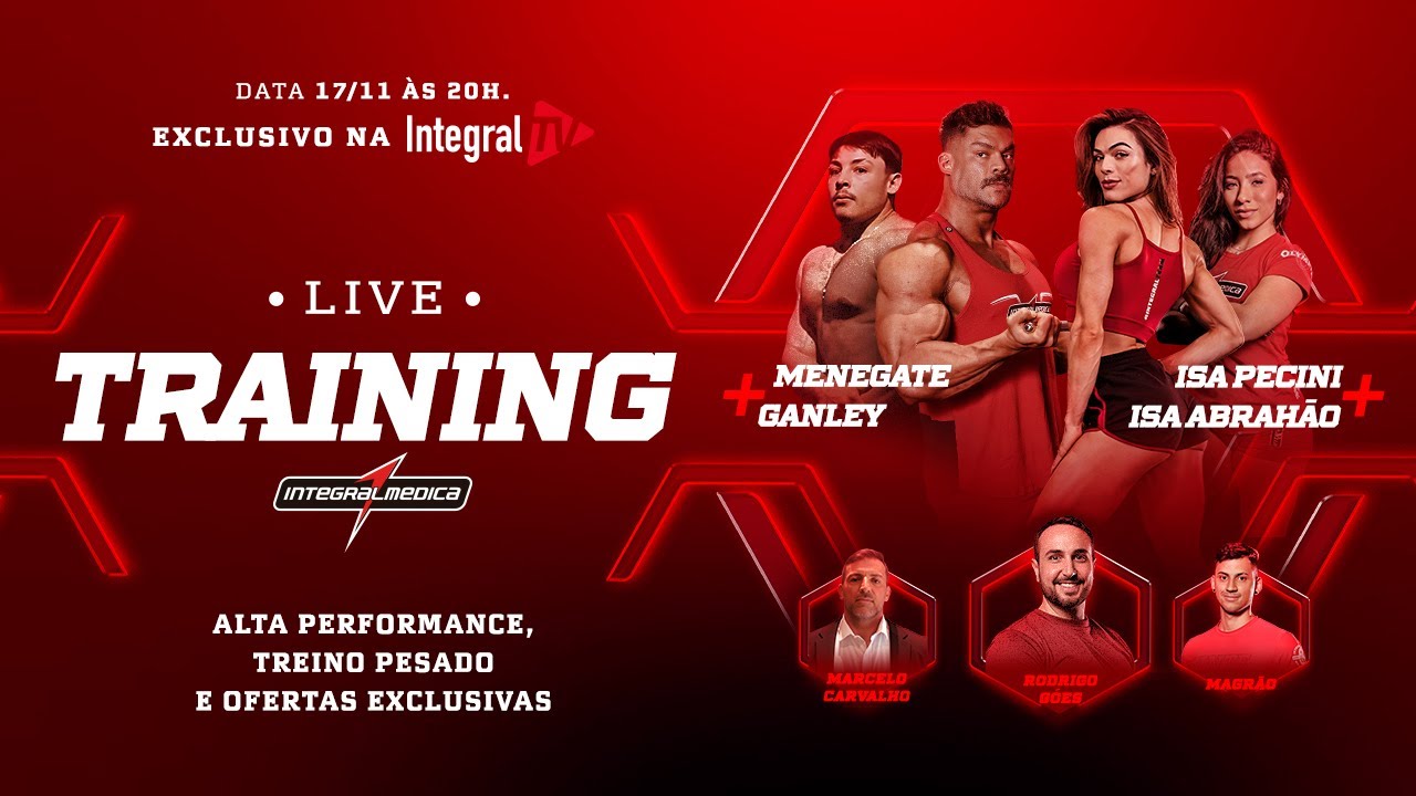 LIVE TRAINING | ALTA PERFORMANCE , TREINO PESADO E OFERTAS EXCLUSIVAS