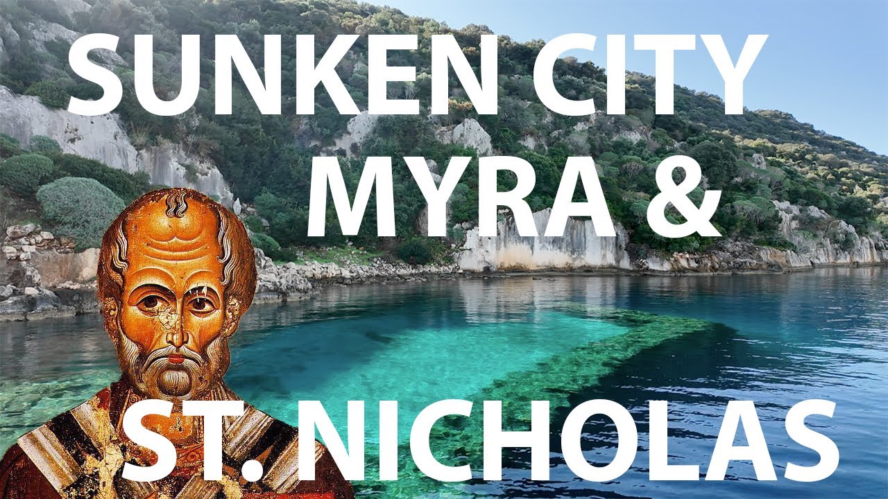 The Saint Nicholas Church, Myra, and the Sunken City Kekova. The Best Excursion in Antalya, Turkey.