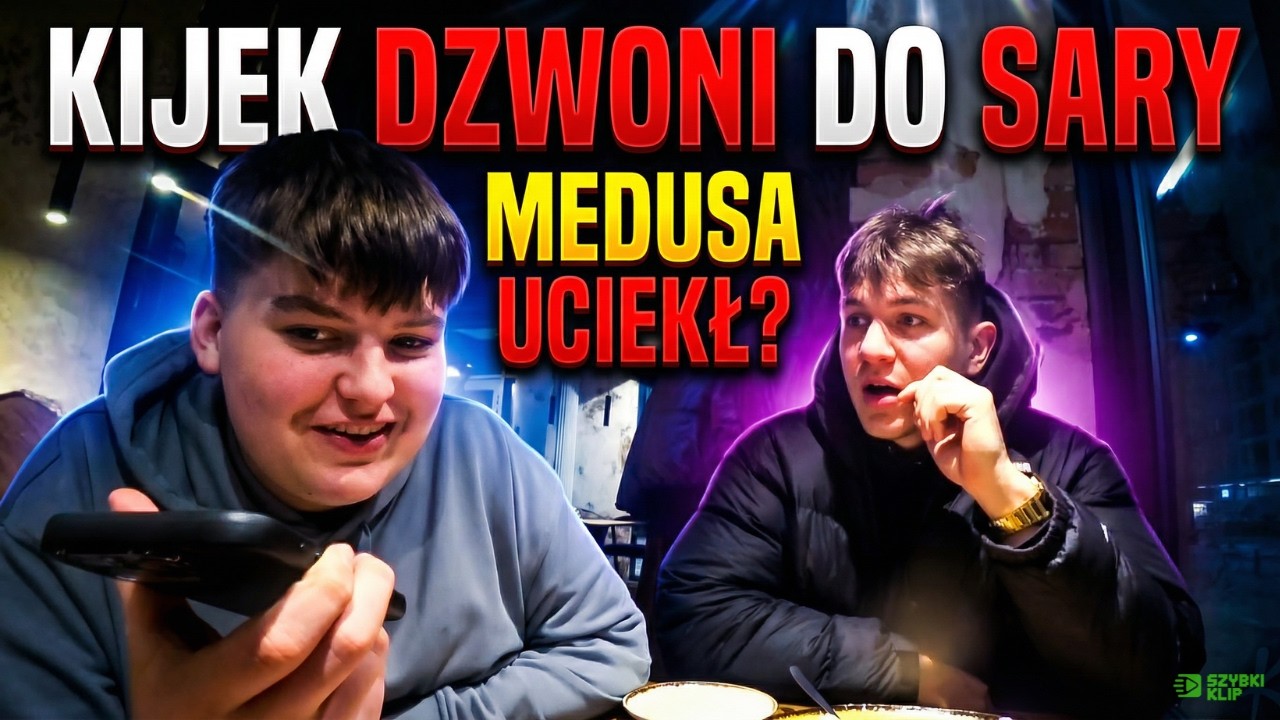 KIJEK DZWONI DO SARY! 📞 MEDUSA UCIEKŁ? 😱