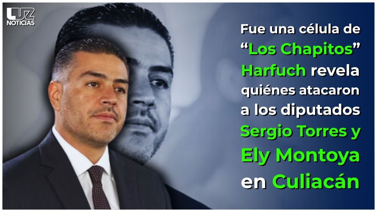 Harfuch revela responsables del atentado contra Sergio Torres en Culiacán.