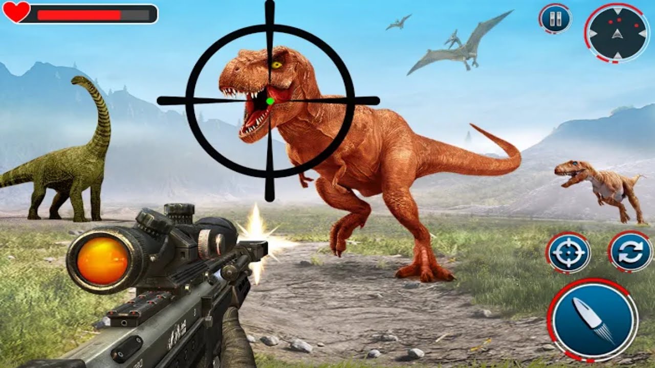 Wild Dino Hunting Clash - Animal Hunting Games - Android GamePlay FHD