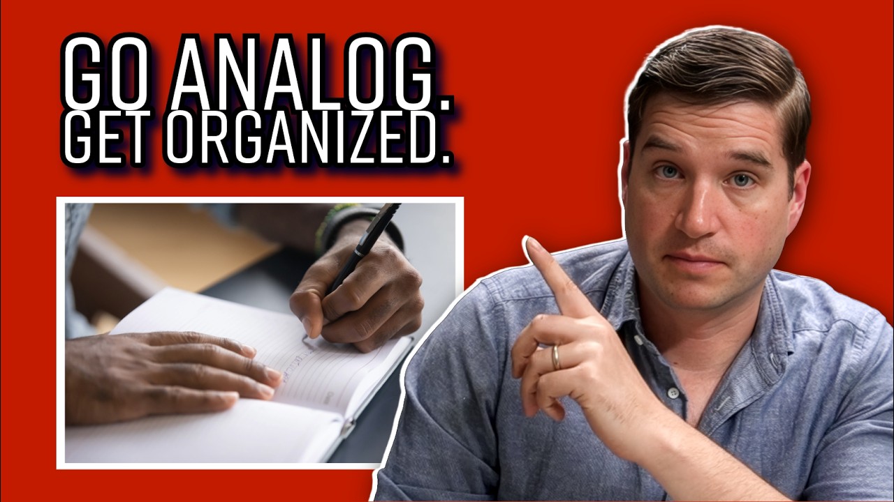 How To Plan Better | Simple Analog System | Cal Newport