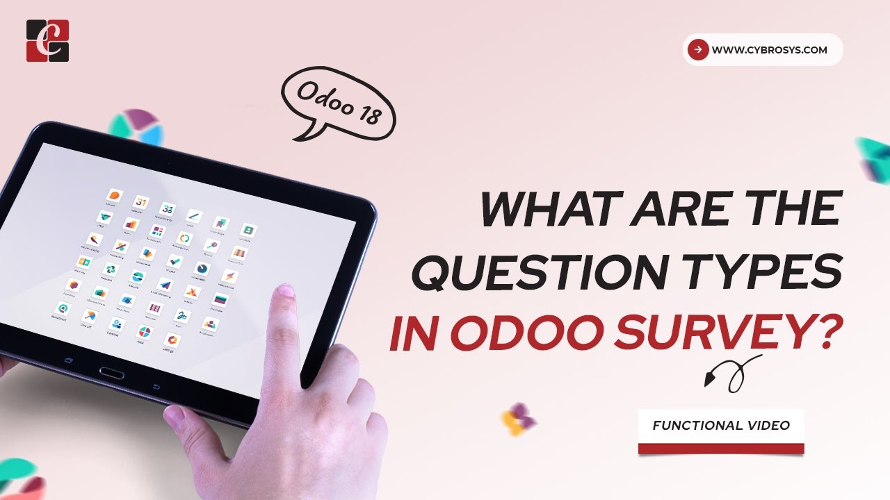 What are the question Types in Odoo Survey | Odoo 18 Functional Tutorials | Odoo 18 Features