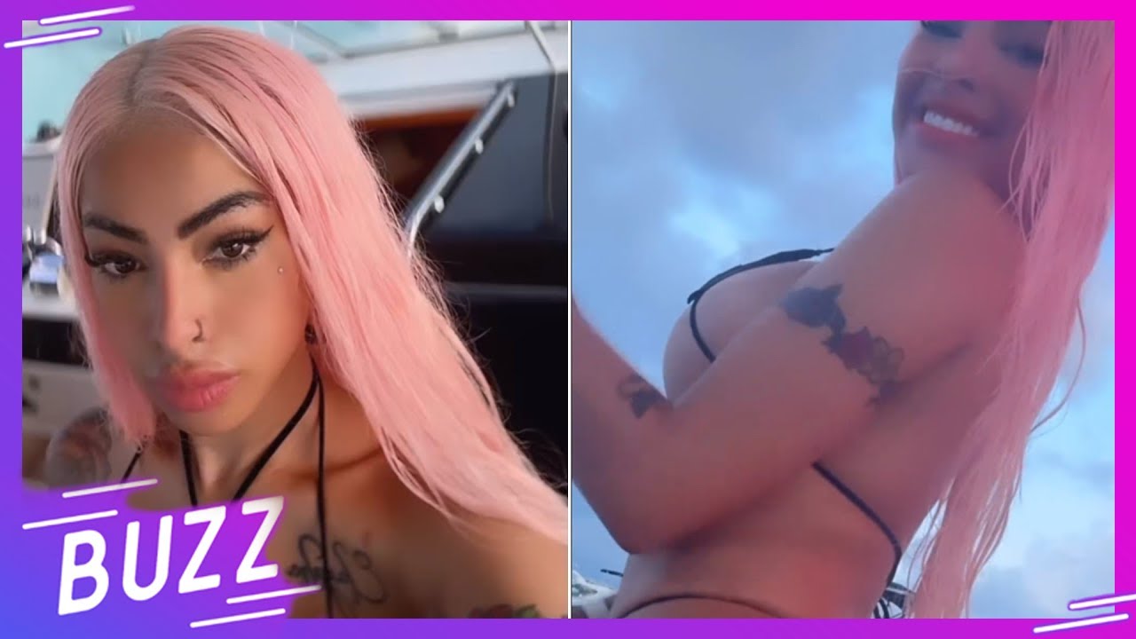 Yail&iacute;n 'La M&aacute;s Viral' sacude su trasero con diminuto bikini | Buzz