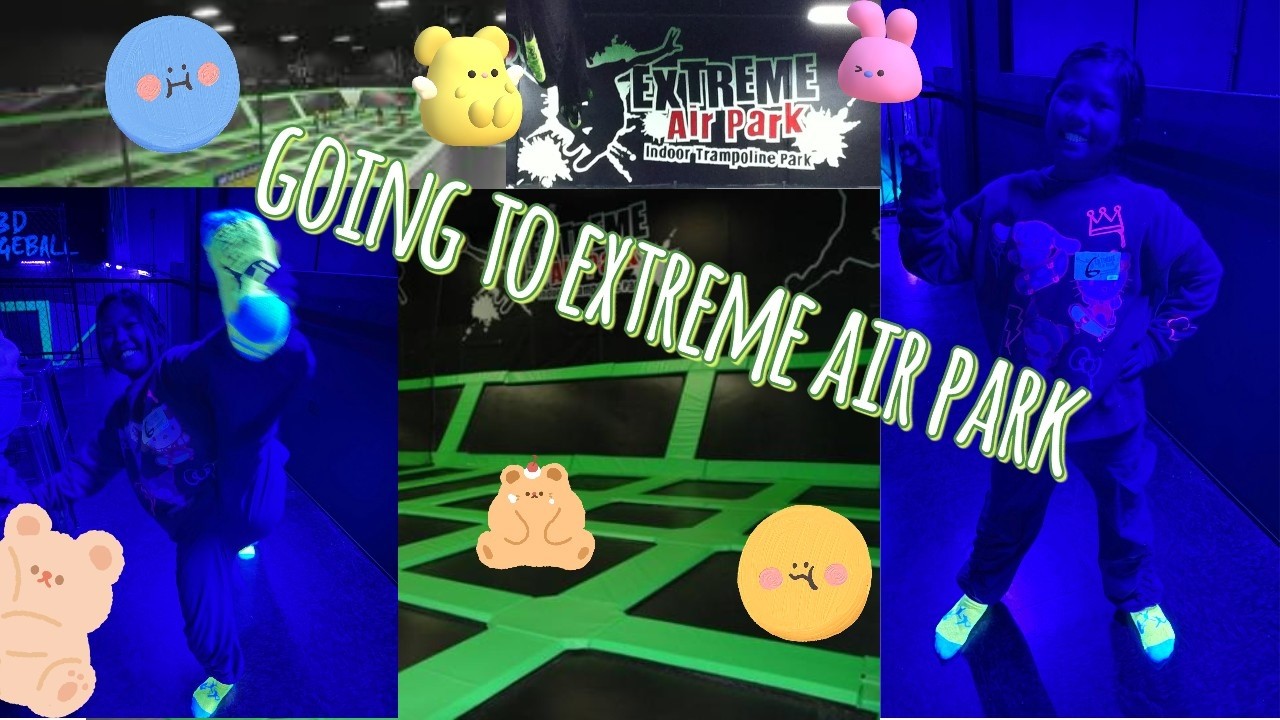 Going To Extreme Air Park | Trampoline Park Fun!