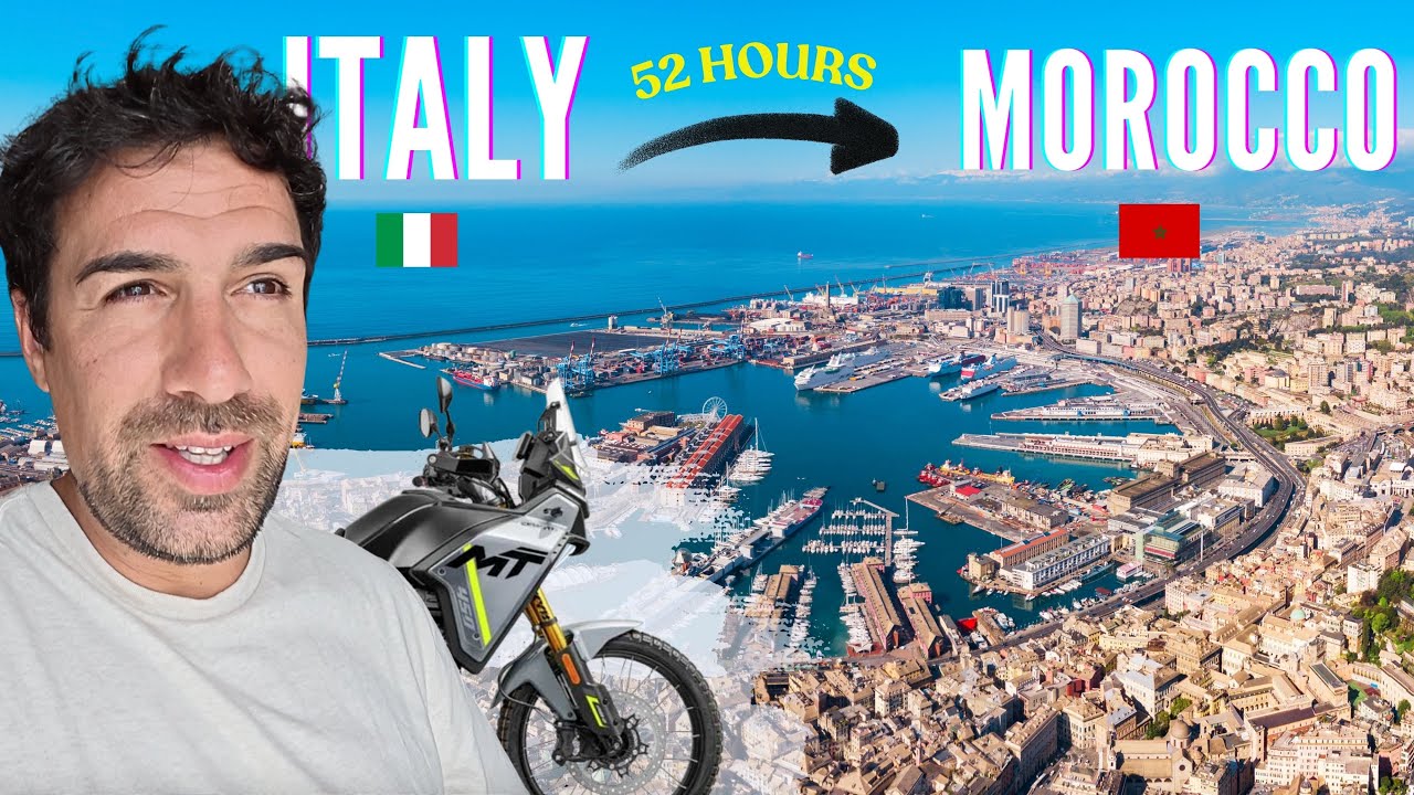FROM ITALY TO MOROCCO: A 52-Hour Journey 🇲🇦 (EP.1)
