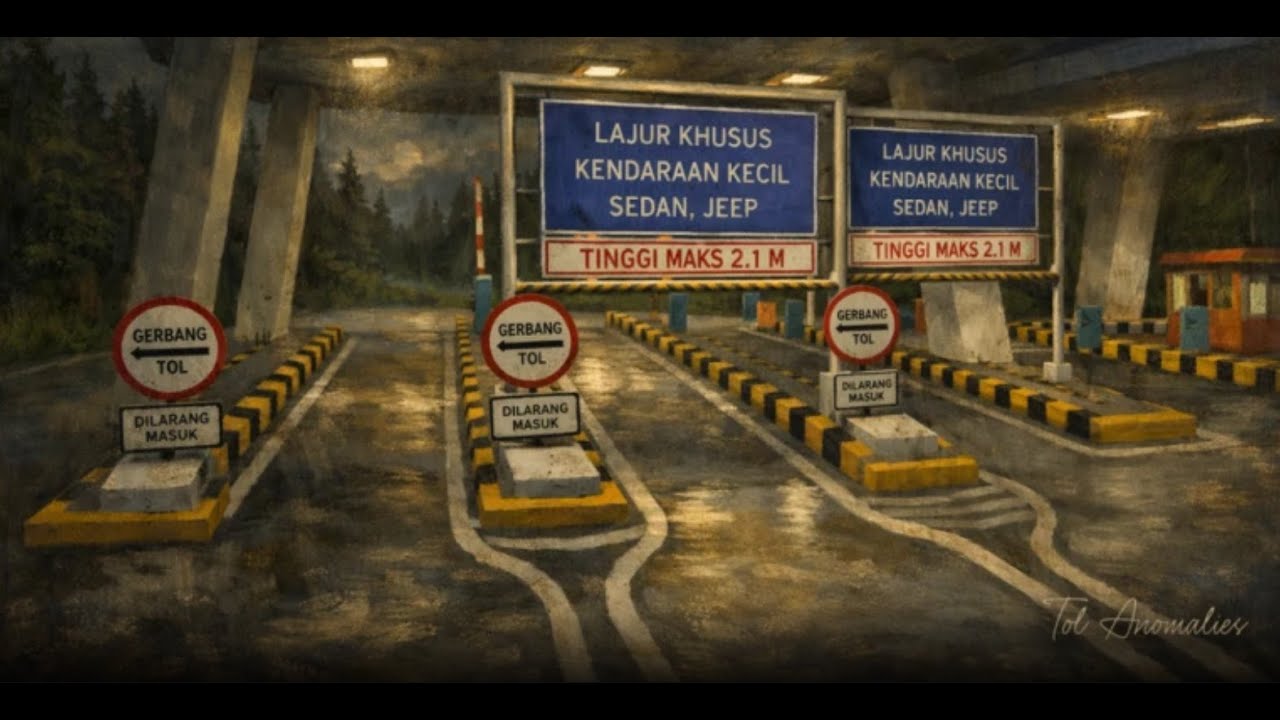 Aku Sedang Jaga Gerbang Tol Malam Malam...Namun Ada Yang Datang Dari Kegelapan! | Tol Anomalies