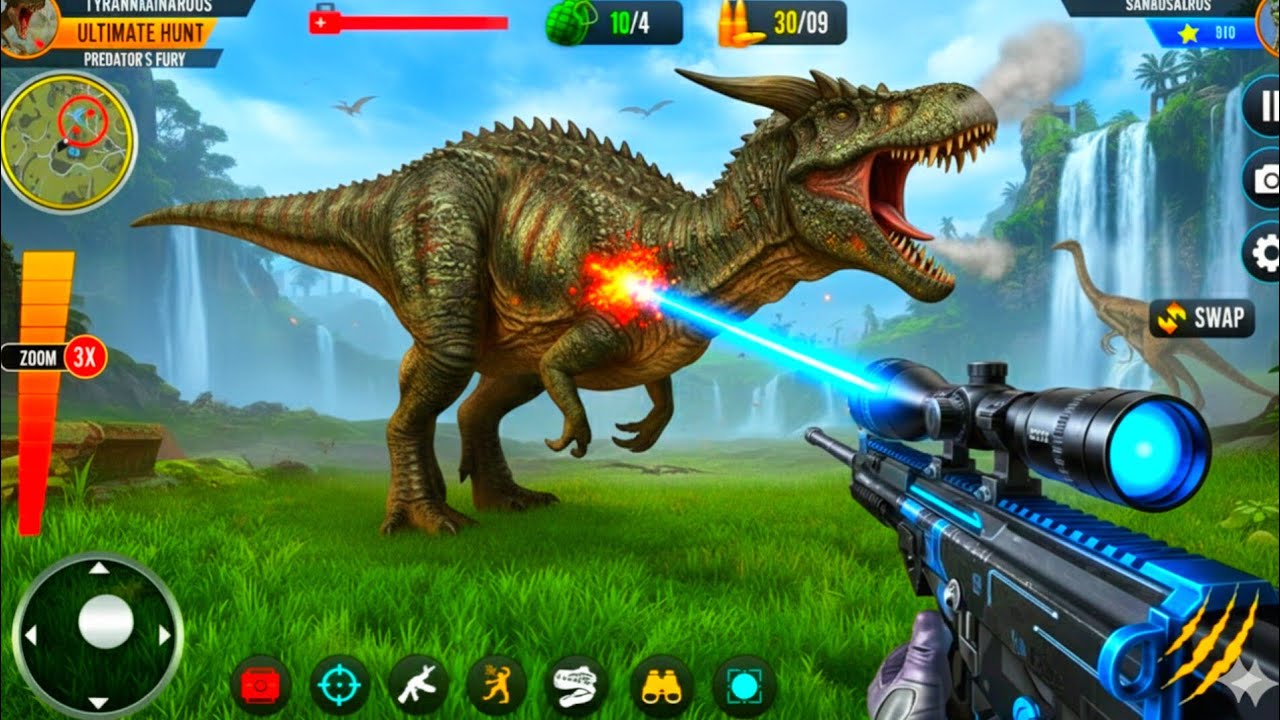 Wild Animal Hunter 3D: Epic Dinosaur Hunting Adventure 🦖🥸|New 2026 Update Gameplay #51