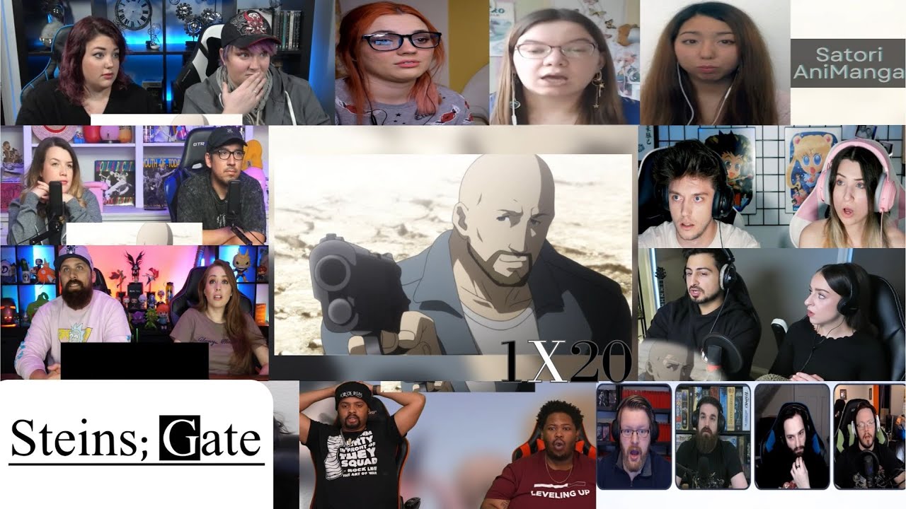 Steins;Gate Episode 20 Reaction Mashup
