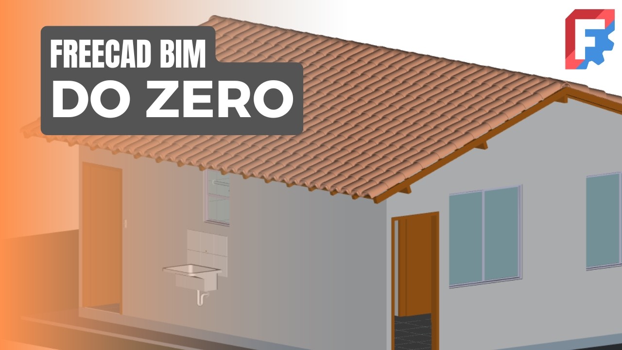 FreeCAD BIM Aplicado à Construção: Apresentação do Projeto de Casa Popular