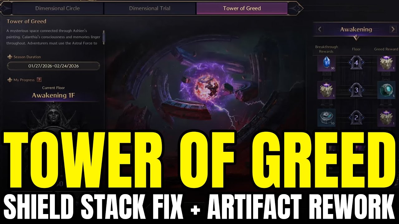 Исправлена ​​ошибка с накоплением щитов, переработан артефакт… но Башня Жадности разочаровывает? ...