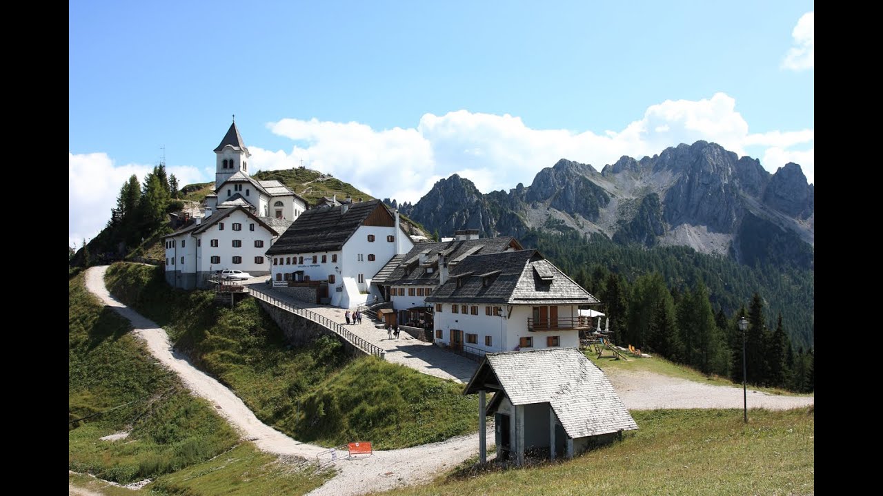 Monte Lussari da Camporosso Valcanale (UD), Sentiero del Pellegrino